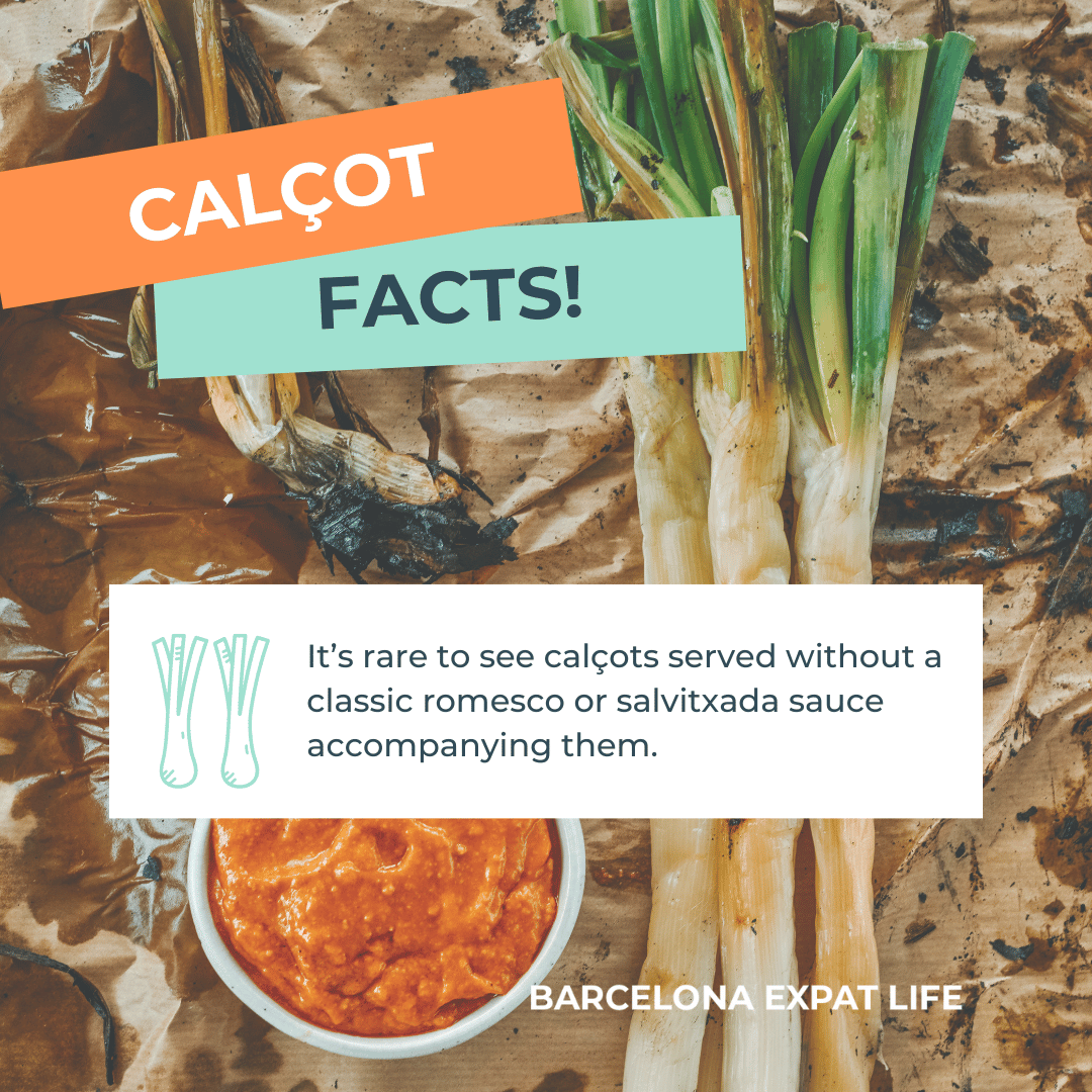 Calçots in Barcelona