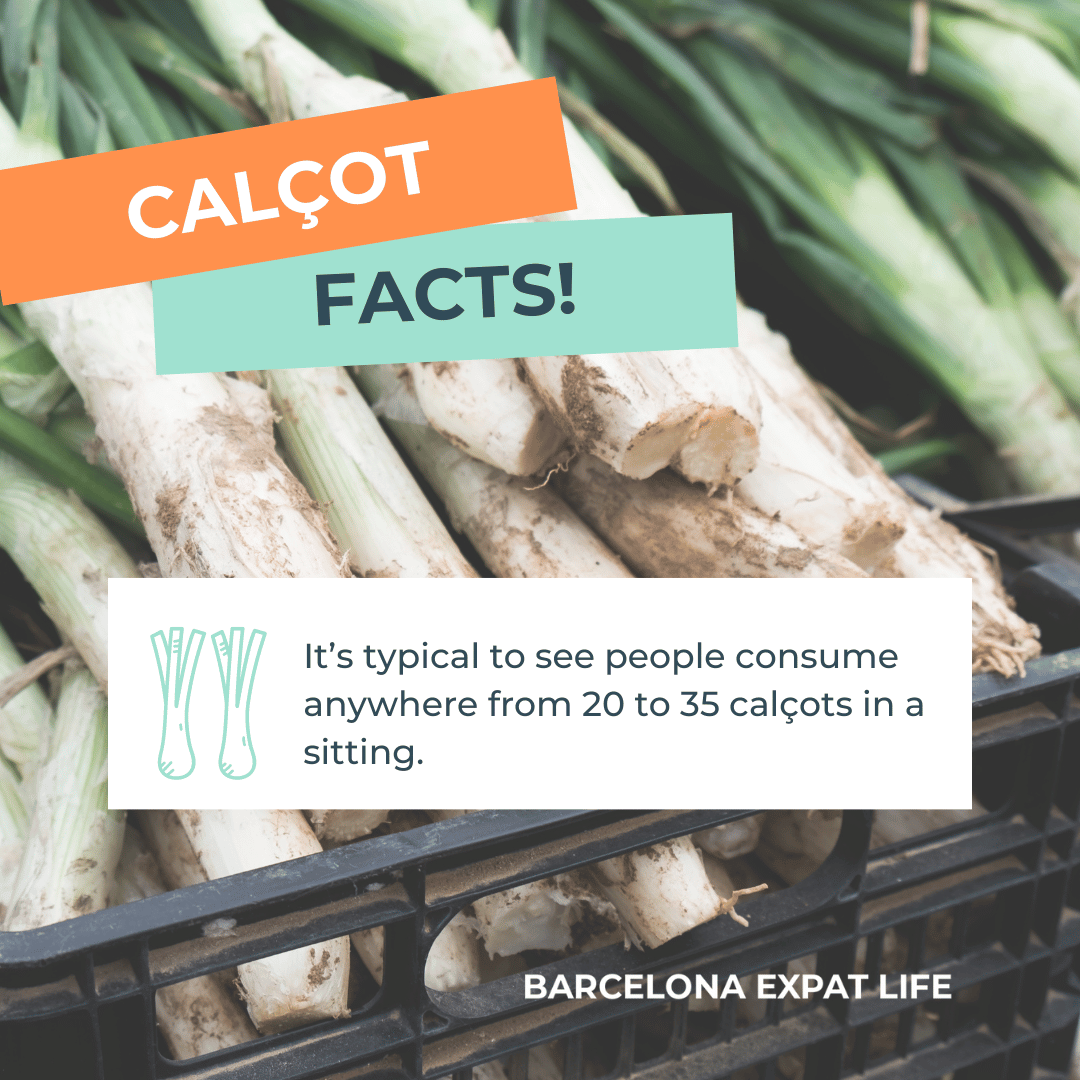Calçots in Barcelona