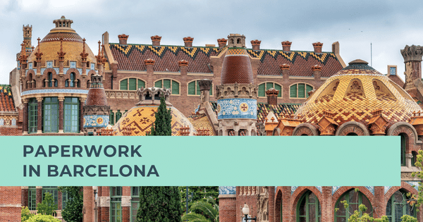 Paperwork in Barcelona