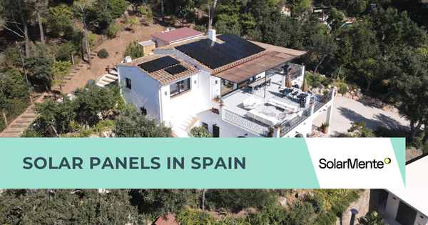 Solar panels in Spain