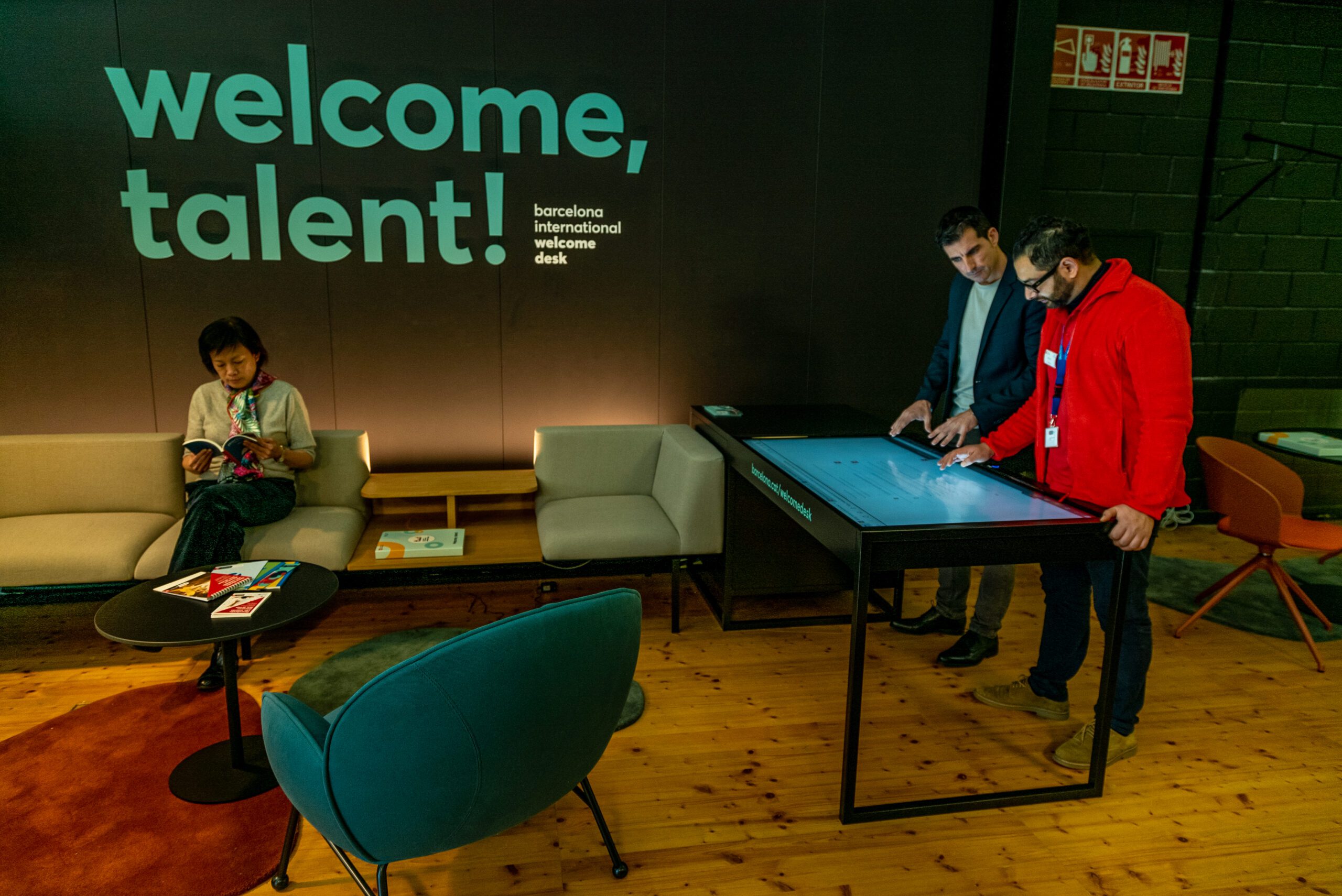 Barcelona international welcome desk